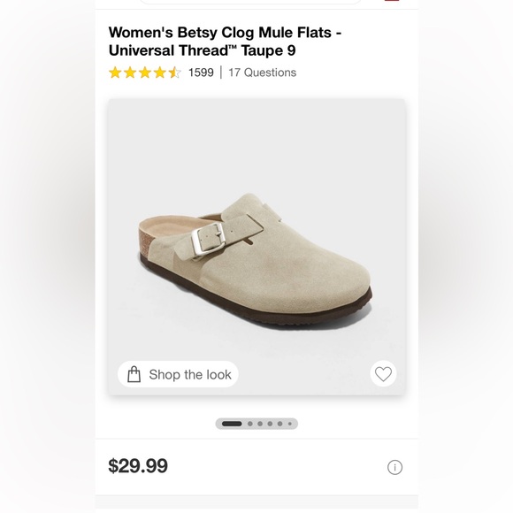 Universal Threads clog / mules - Picture 6 of 6